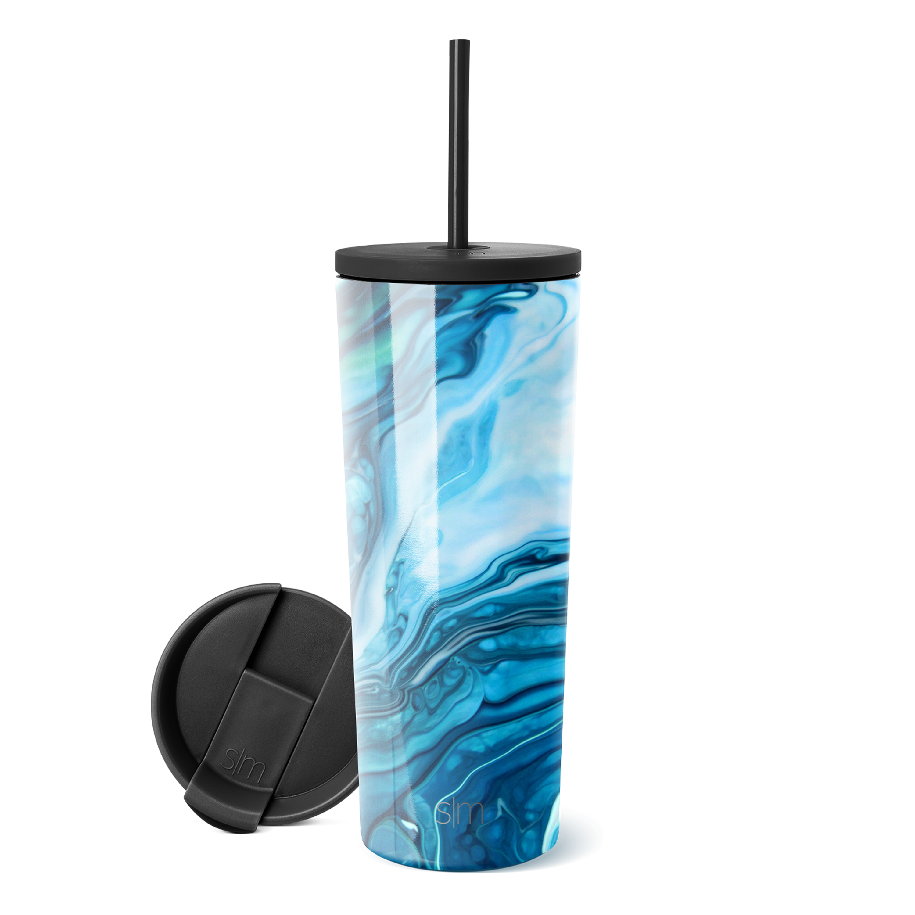 Classic Tumbler - 24oz / Ocean Geode
