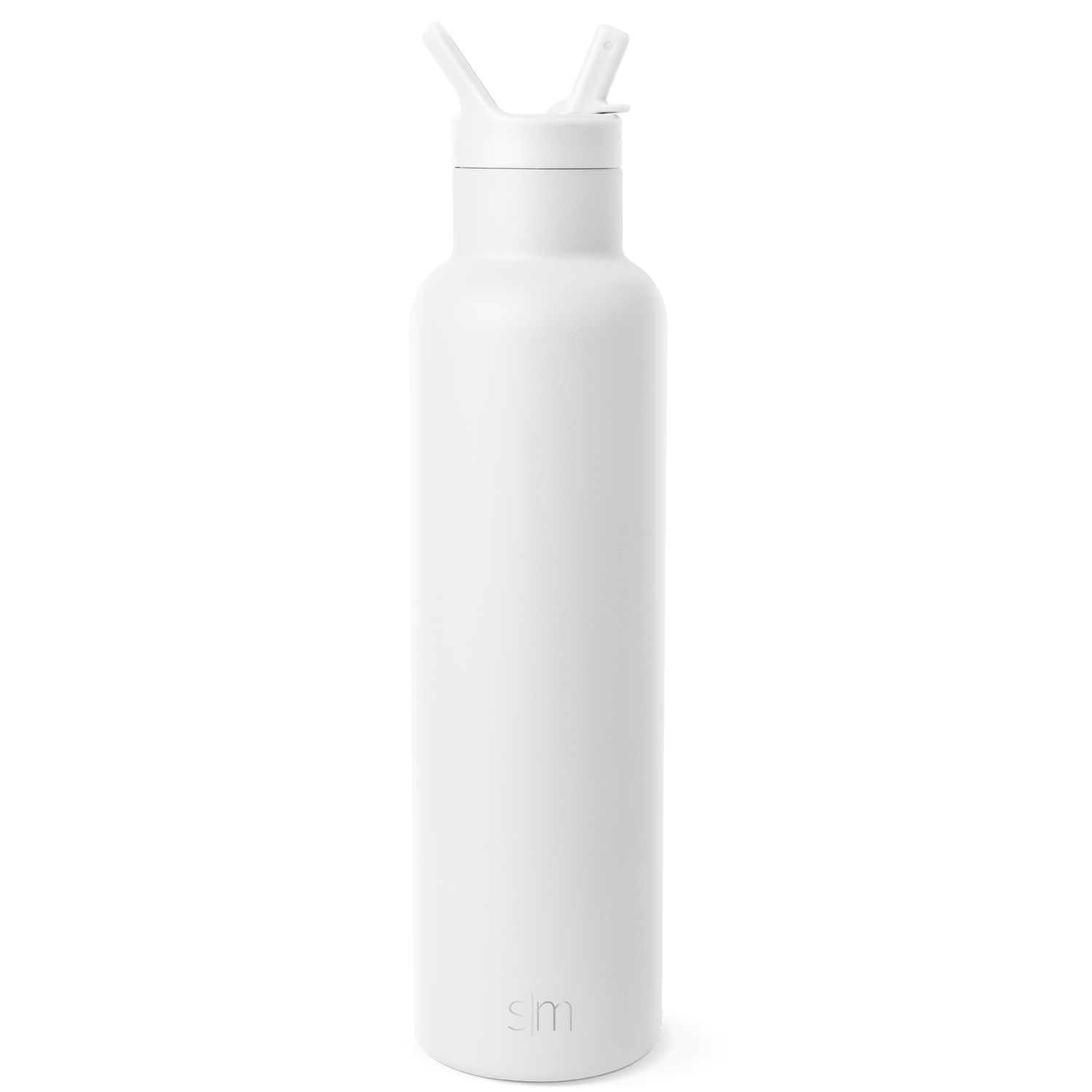 Ascent Water Bottle with Straw Lid - 24oz / Winter White