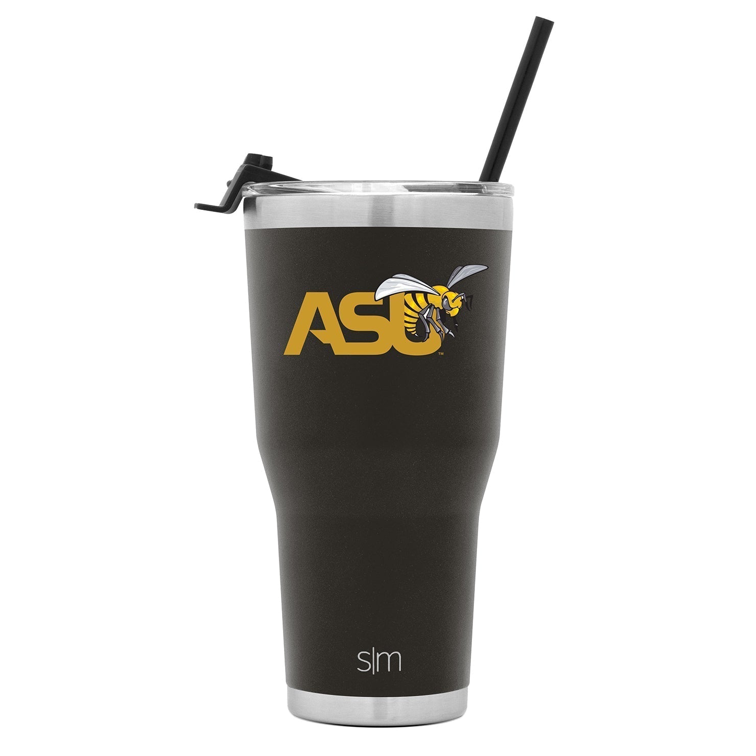 Collegiate Cruiser Tumbler with Flip Lid and Straw - Alabama State