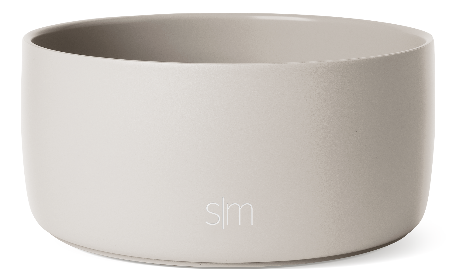 Bentley Pet Bowl - Large / Almond Birch - Ceramic Lined