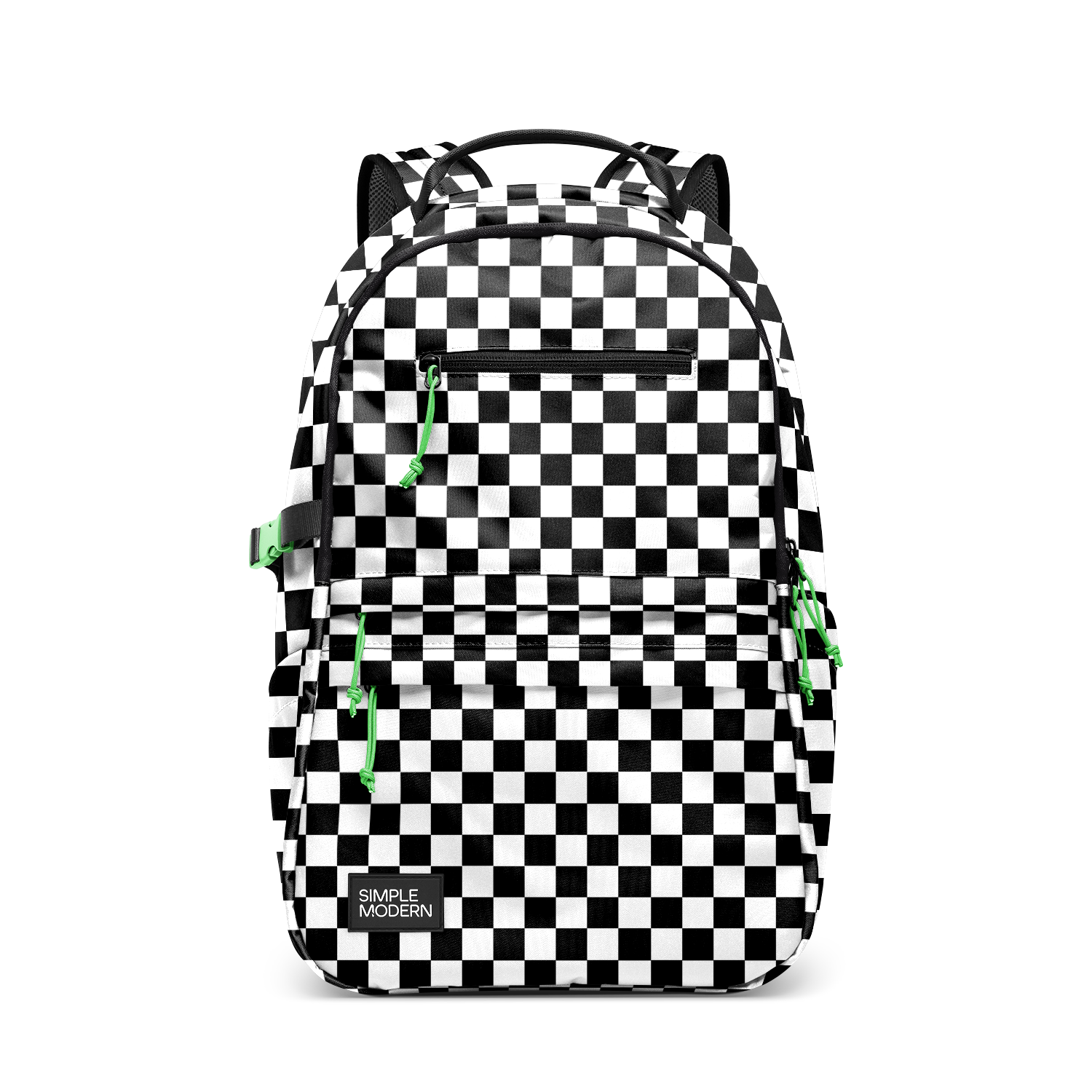 Ellis Backpack 20L - Black and White Checkmate / Polyester