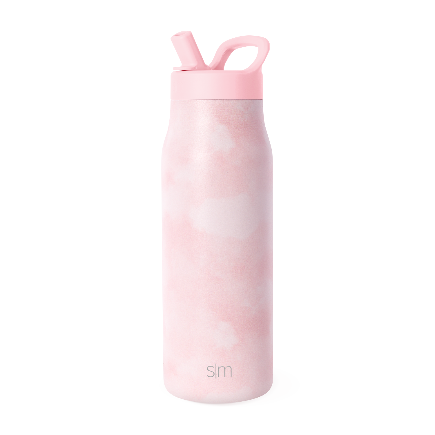 Mesa with Manual Straw Lid - 34oz / Blush Tie Dye