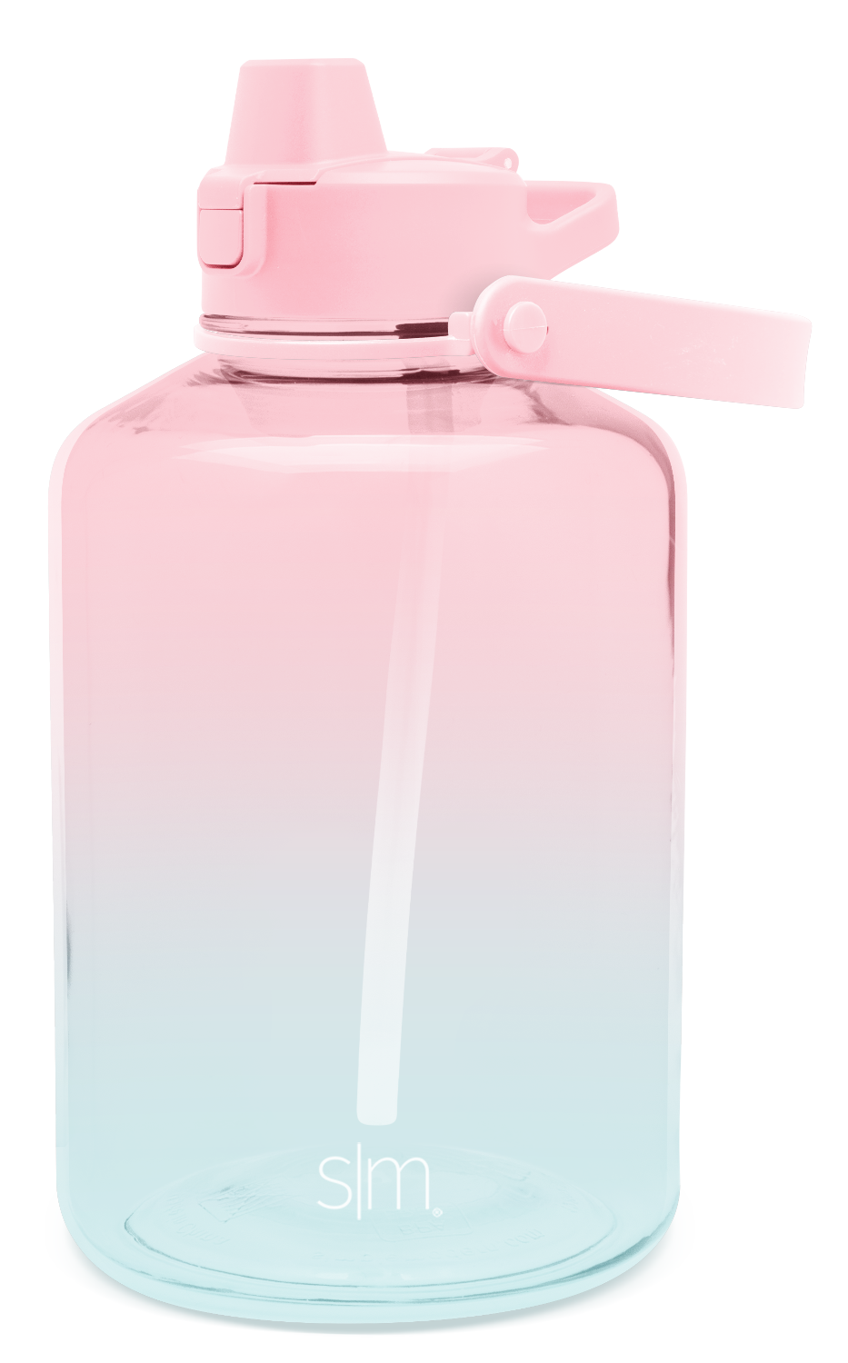 Plastic Summit With Simple Flip Silicone Straw Lid - 64oz / Sweet Taffy