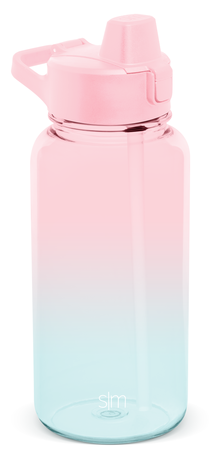 Plastic Summit With Simple Flip Silicone Straw Lid - 32oz / Sweet Taffy