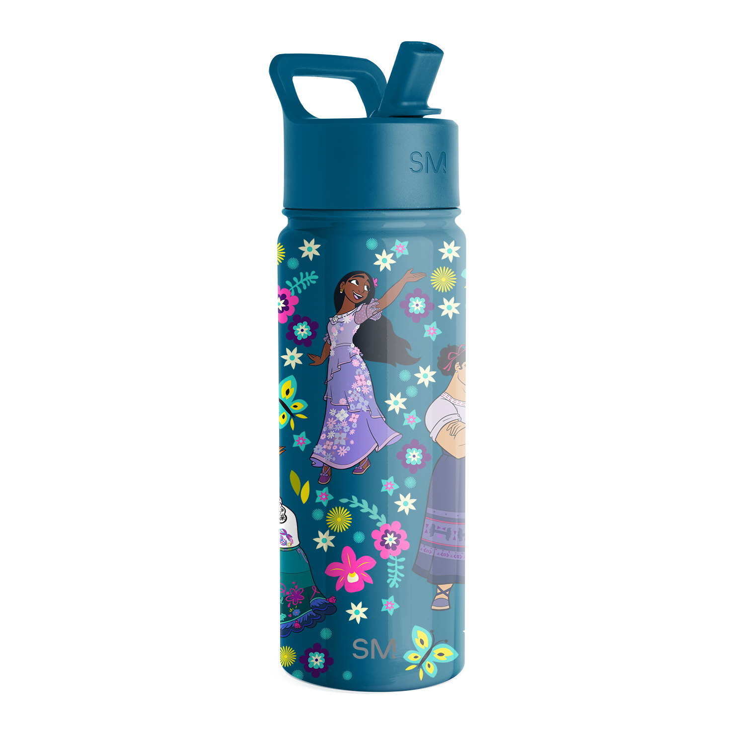 Summit Kids Water Bottle with Straw Lid - 18oz - SM - Encanto