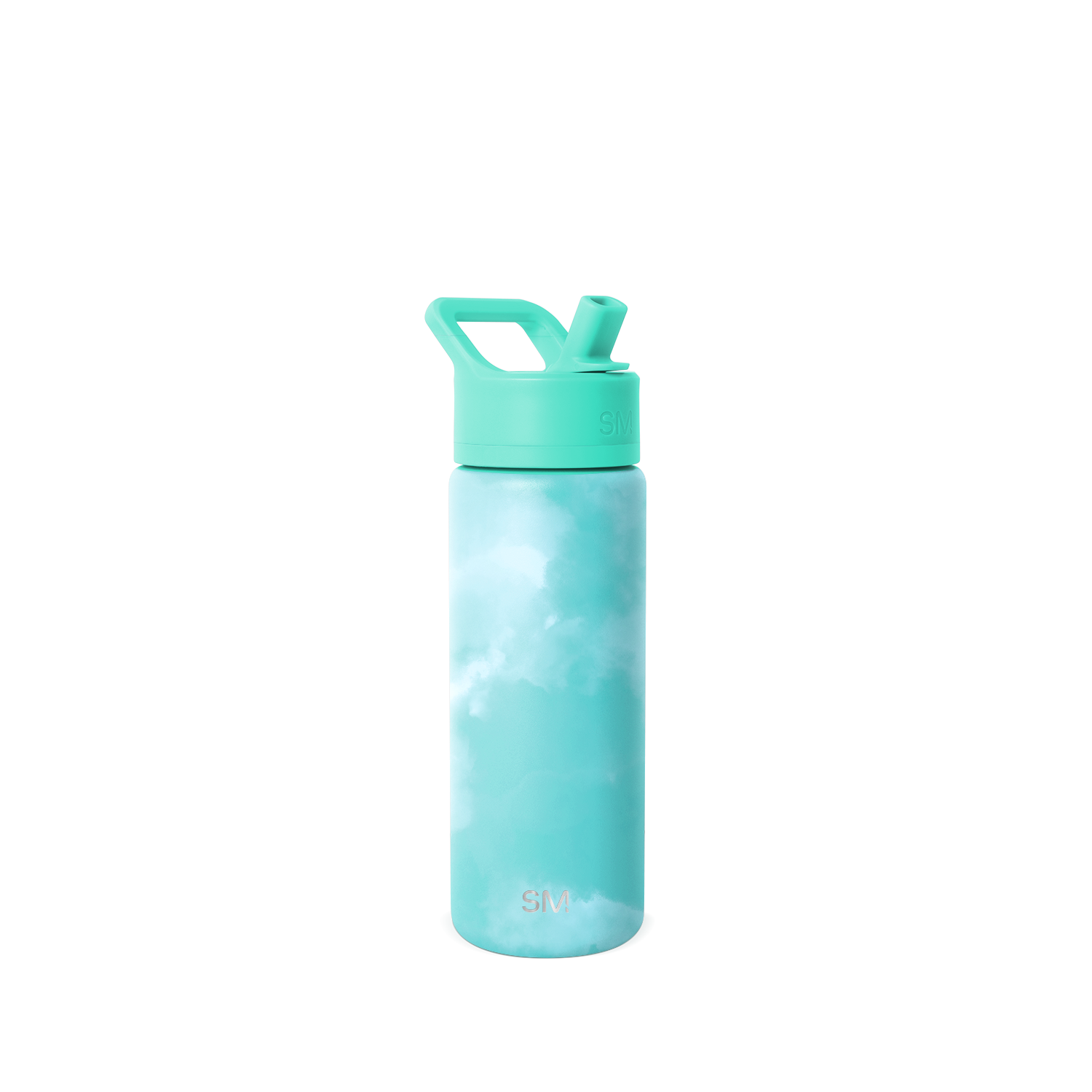 Summit Kids Water Bottle with Straw Lid - 18oz - SM2 - Ocean Tide