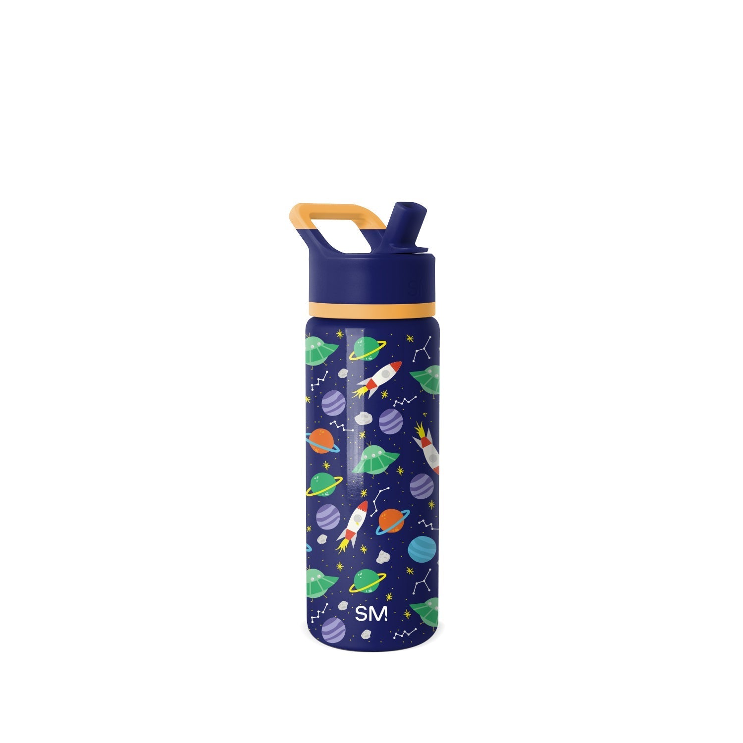 Summit Kids Water Bottle with Straw Lid - 18oz - SM2 - Outer Space