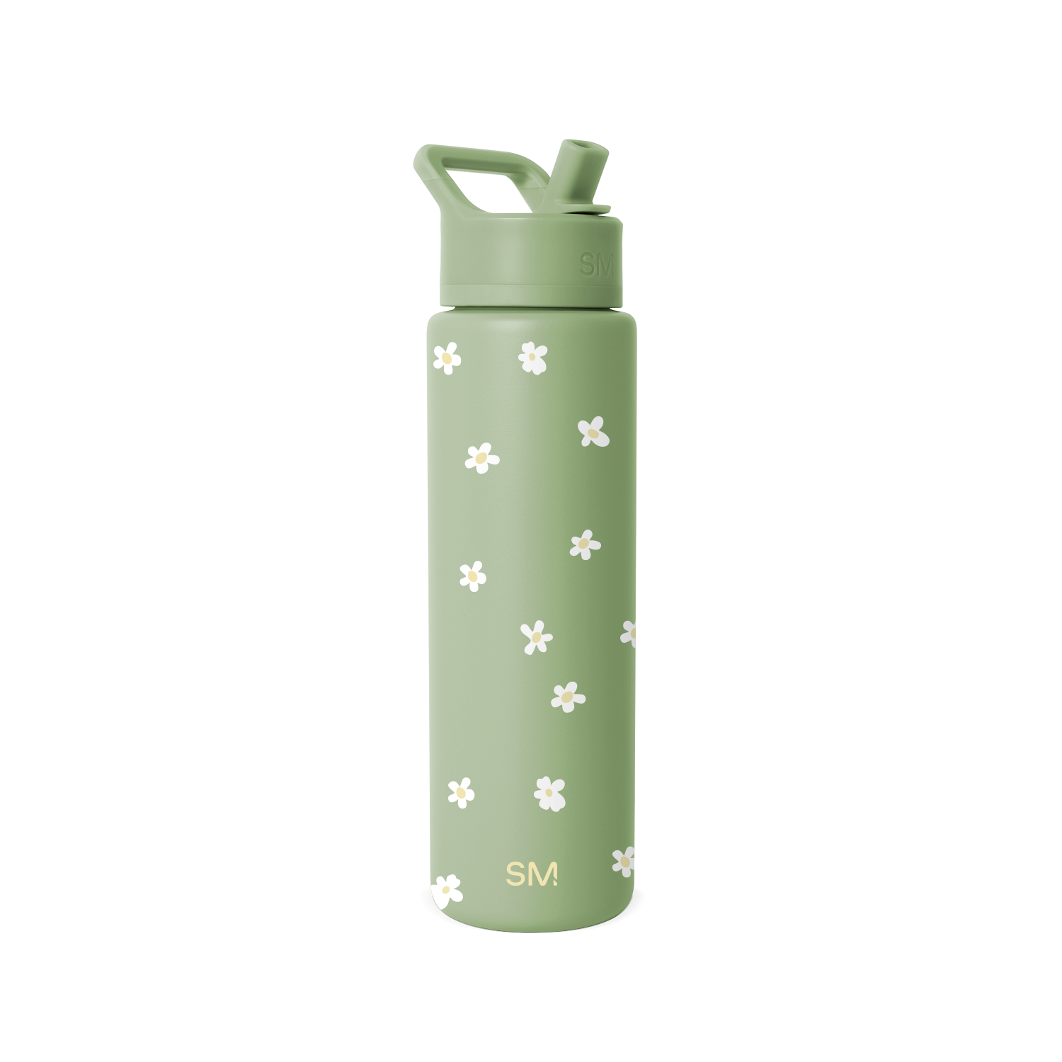 Summit Water Bottle with Straw Lid - 30oz / Sweet Daisy on Meadow Mist