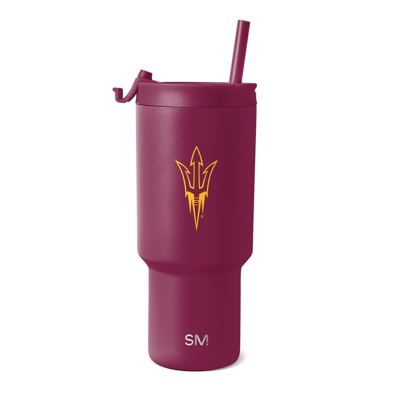 Collegiate Trek Tumbler - 30oz / Arizona State / Flip + Straw