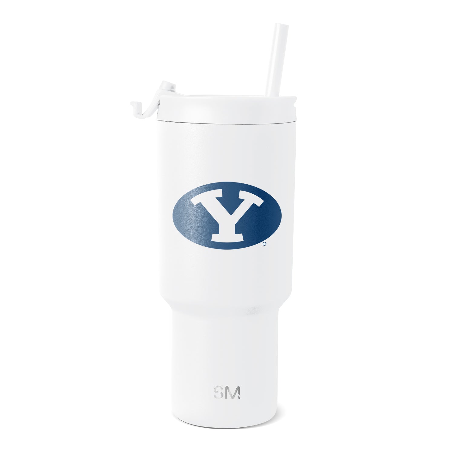 Collegiate Trek Tumbler - 30oz / BYU / Flip + Straw