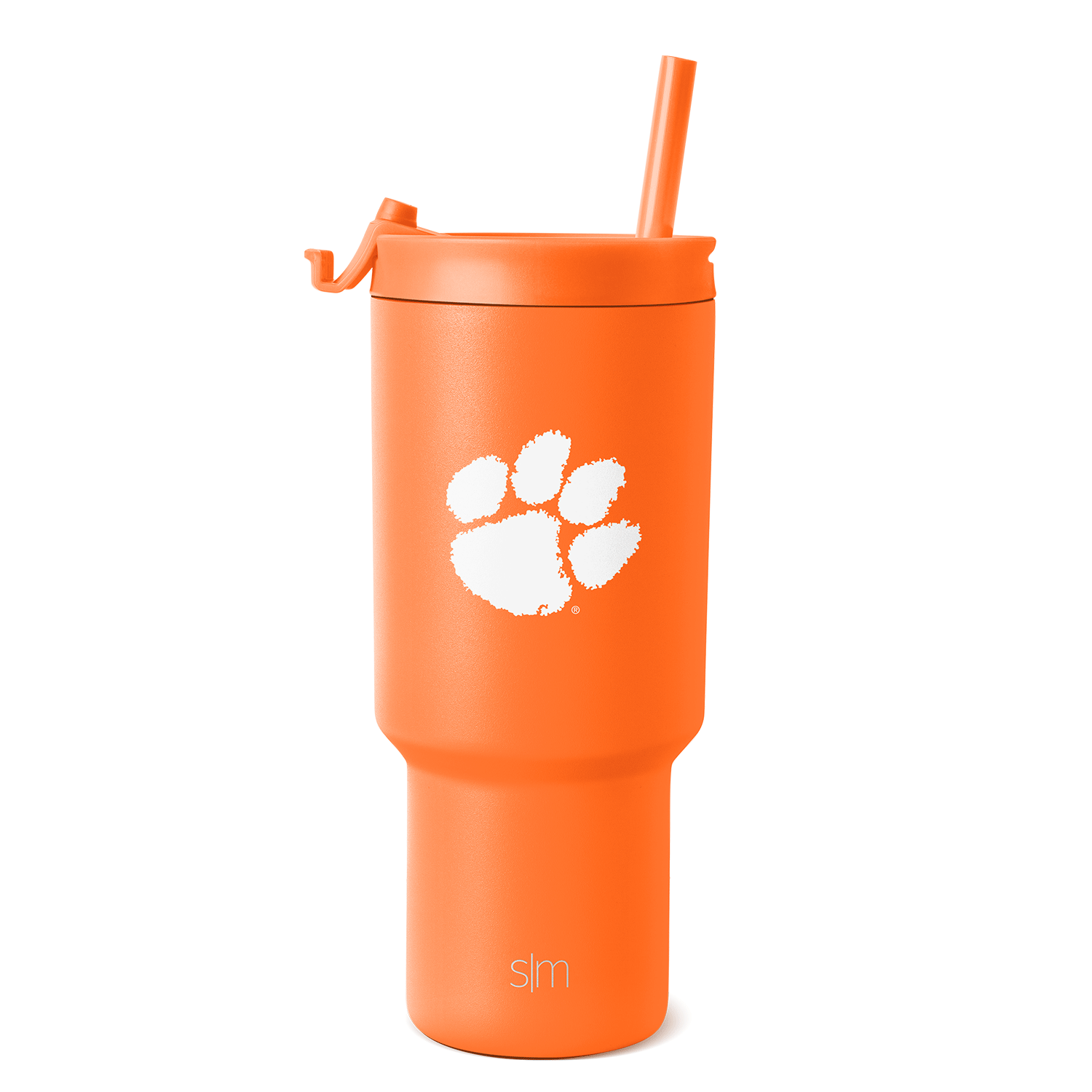Collegiate Trek Tumbler - 30oz / Clemson / Flip + Straw