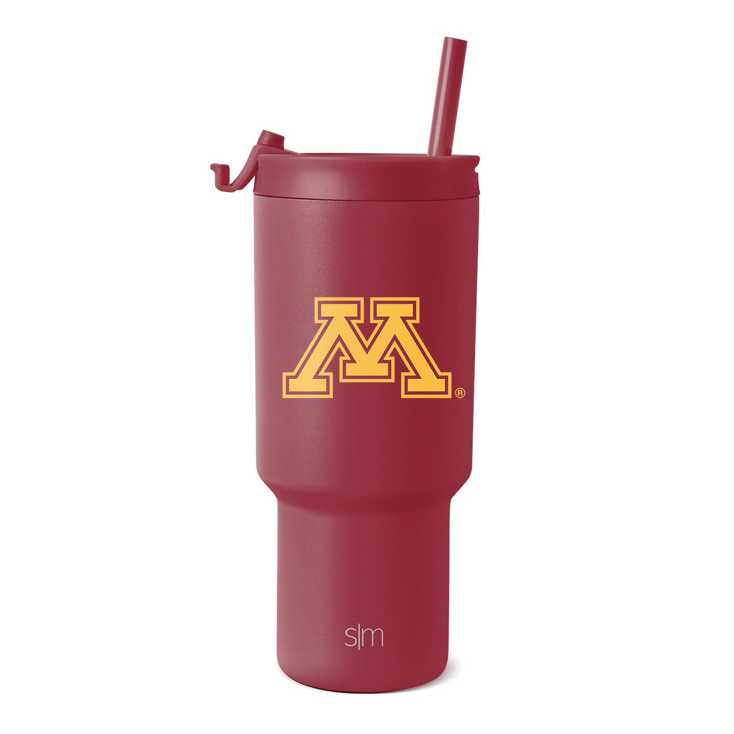 Collegiate Trek Tumbler - 30oz / Minnesota / Flip + Straw