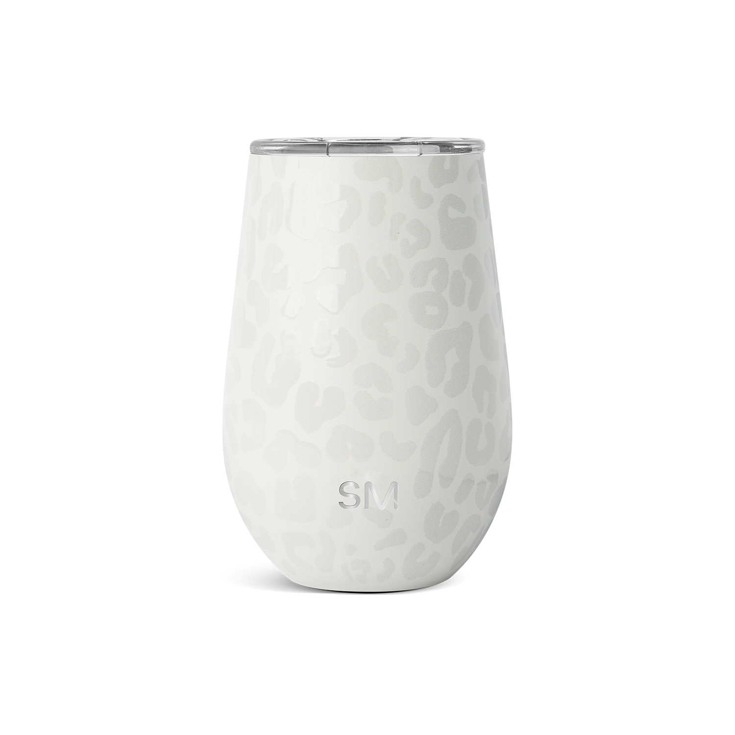 Spirit Wine Tumbler - Cream Leopard