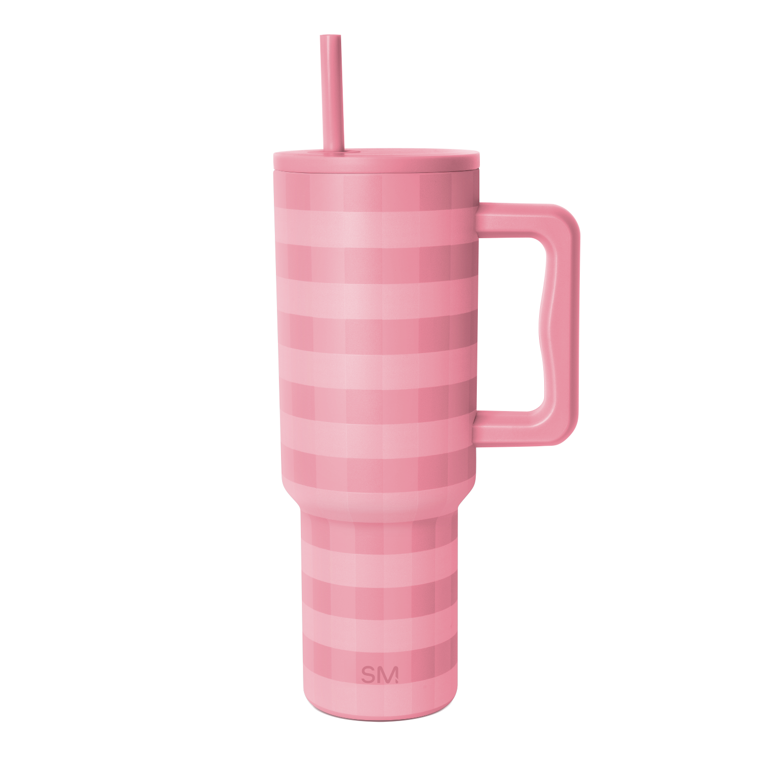 Trek Tumbler - 40oz / Velvet Pink Gingham